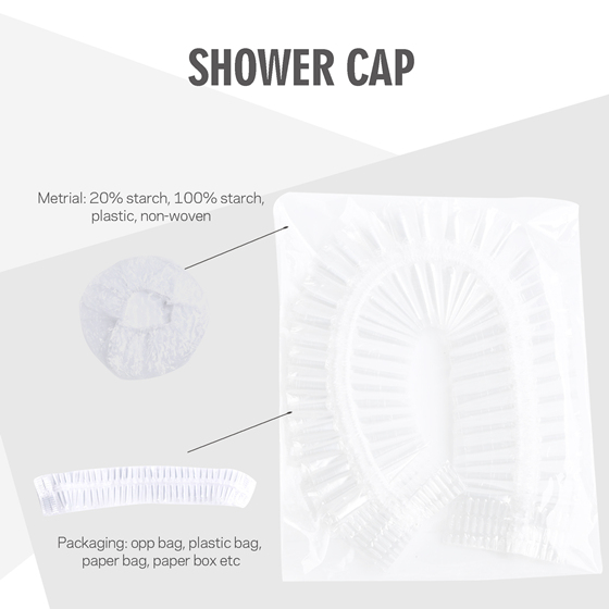 Hotel Necessities Hot Sale Shower Cap