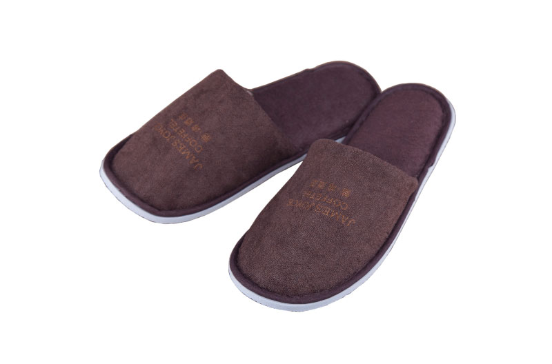 Hot Sale Brown Hotel Indoor Slipper