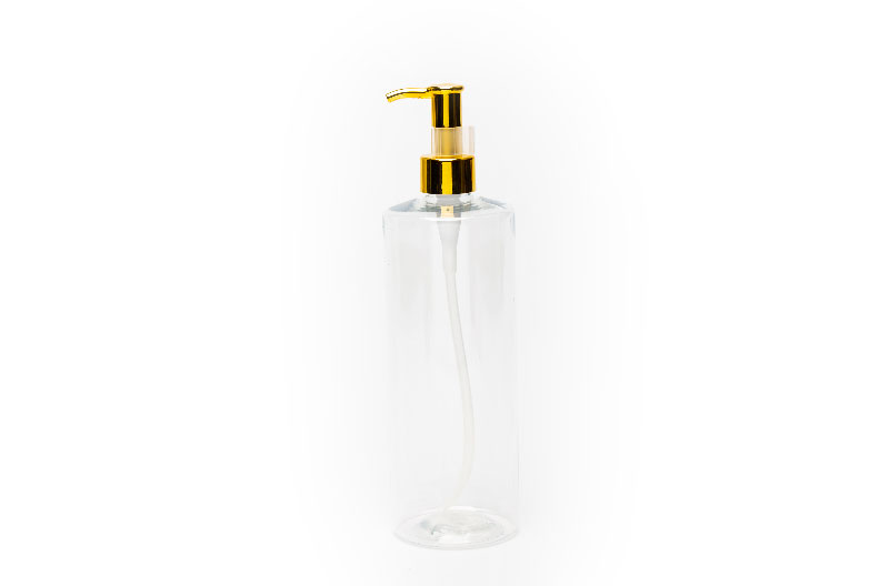 Transparent Bottle 300ML Container Pump Head For Hotel