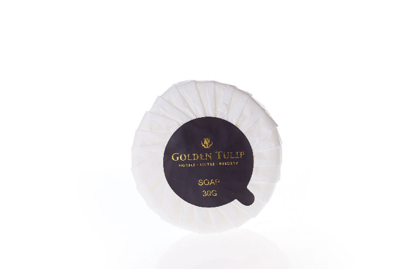 30G Organic Golden Tulip Hotel Bath Soap