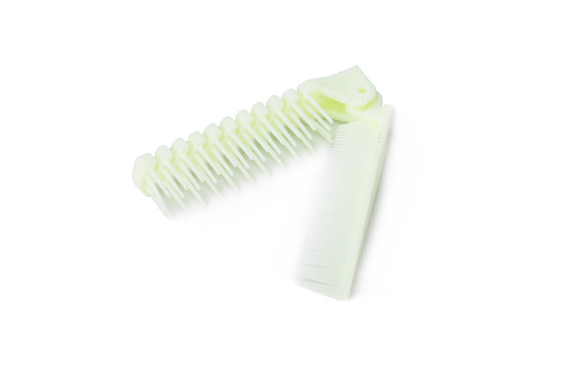 Foldable Plastic Hotel Comb