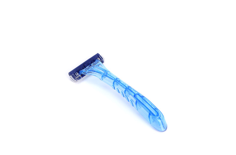 Transparent Blue Razor