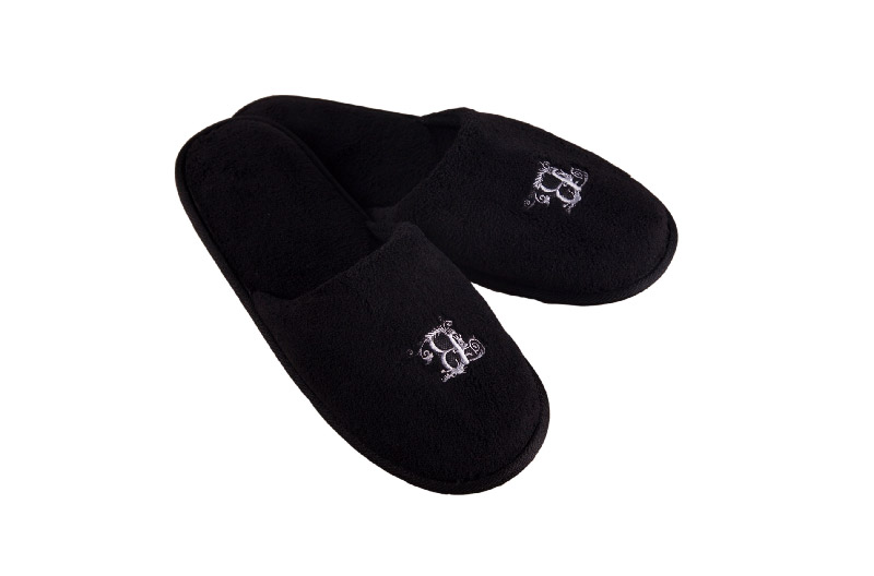 Hotel Black Terry Slipper