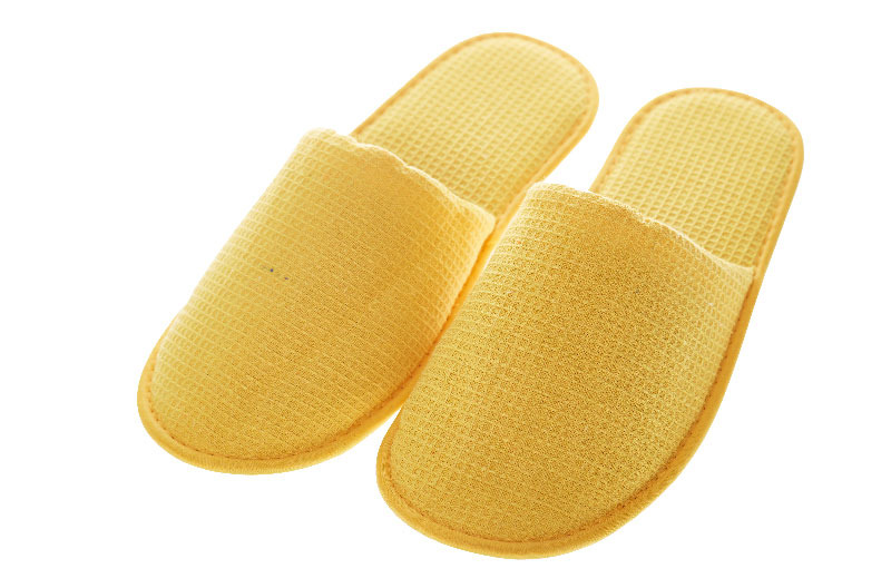 Yellow Hotel Bedroom Slippers