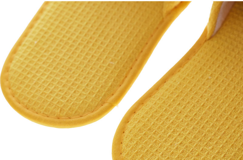 Yellow Hotel Bedroom Slippers