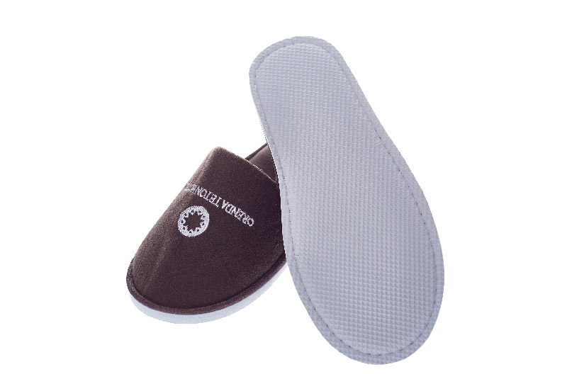 Black Hotel Disposable Slipper