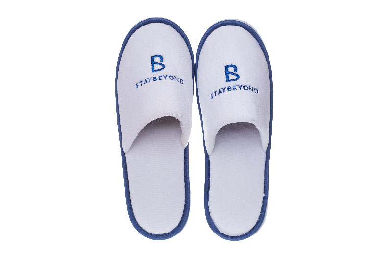 White Hotel Guest Slippers