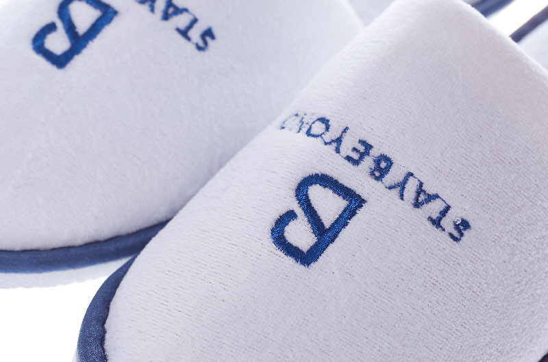 White Hotel Guest Slippers