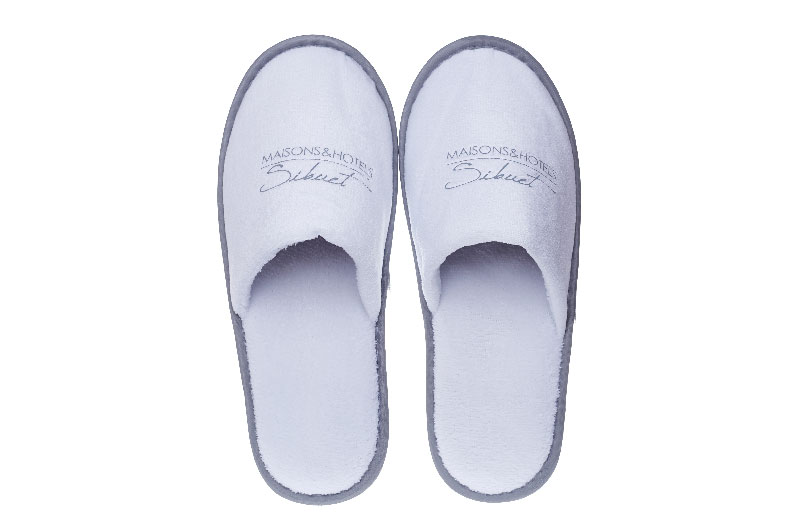 Disposable slippers for hotel guest